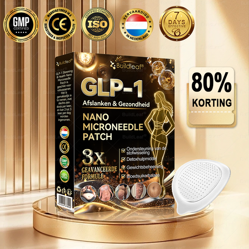 BuildLeaf® NIDDK-Tirzepatide Afslank & Gezondheid Nano Microneedle Patch