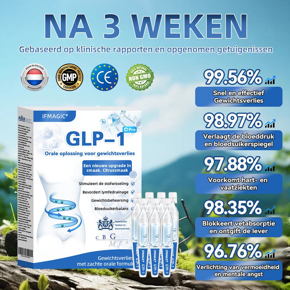 IFMAGIC® GLP-1 Orale Oplossing Voor Gewichtsverlies