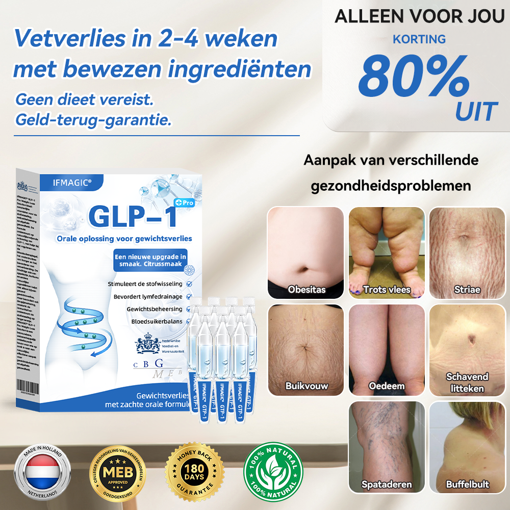 IFMAGIC® GLP-1 Orale Oplossing Voor Gewichtsverlies