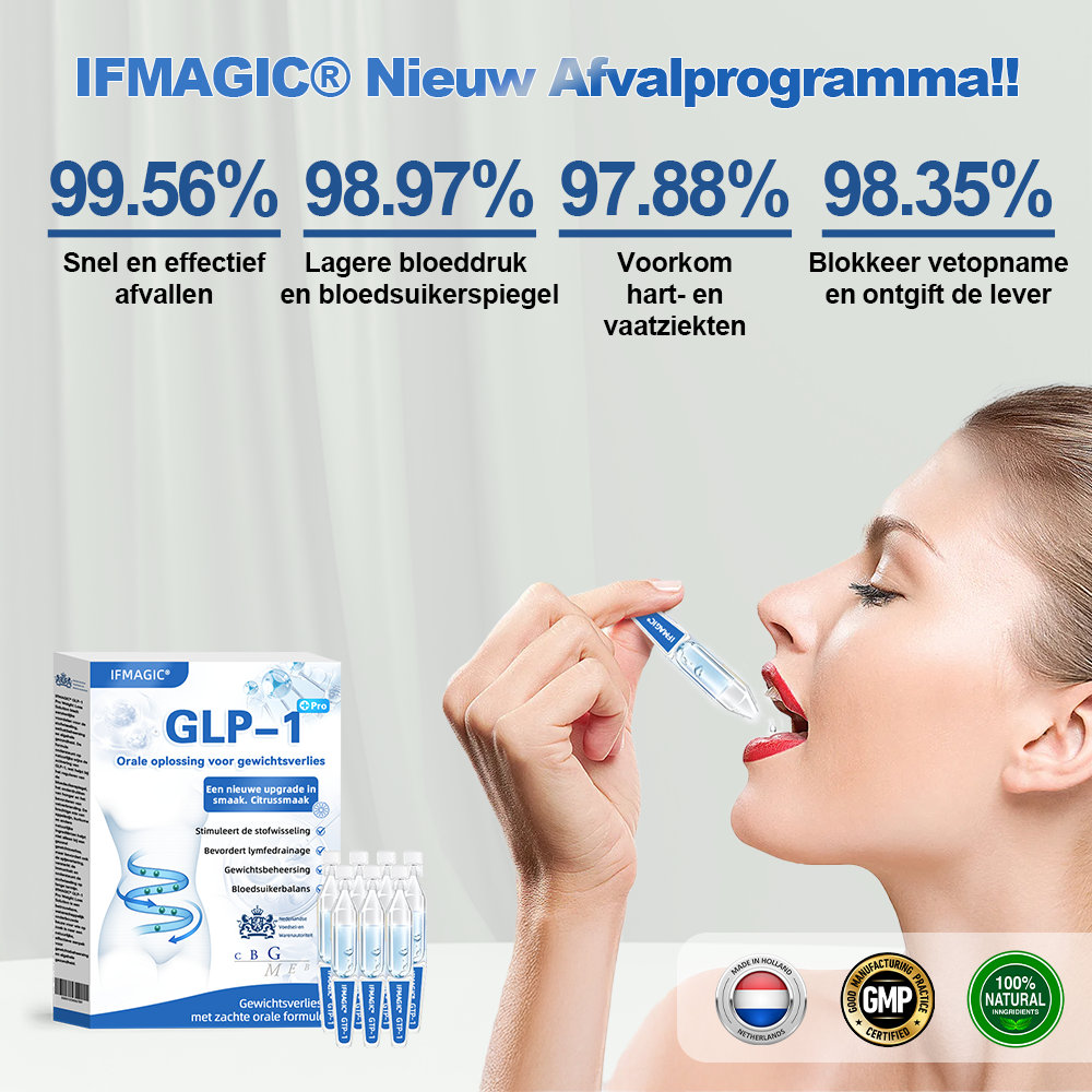 IFMAGIC® GLP-1 Orale Oplossing Voor Gewichtsverlies