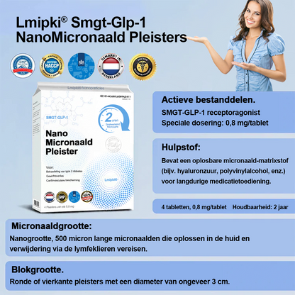 Lmipki® NIDDK-Tirzepatide Nano Microneedle Pleister