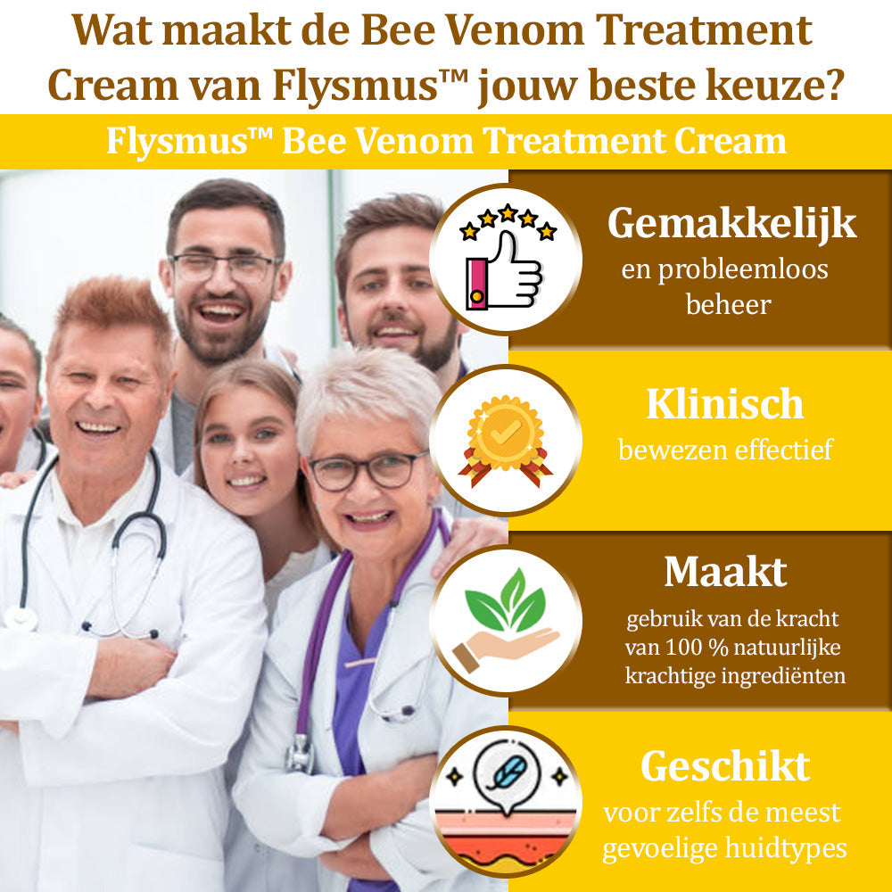 Flysmus™ Behandelingscrème Met Bijengif