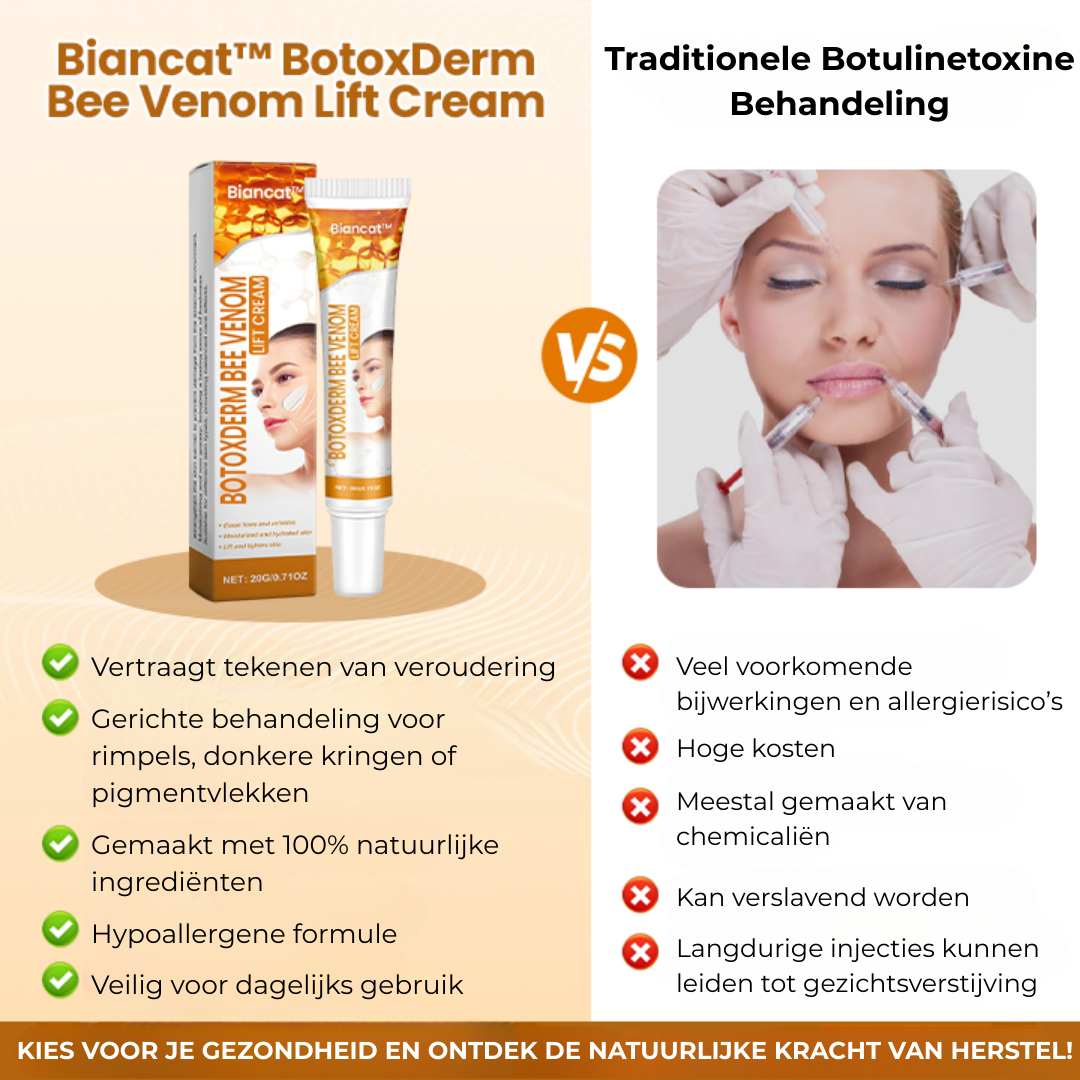 Biancat™ BotoxDerm Bijengif Cift Crème