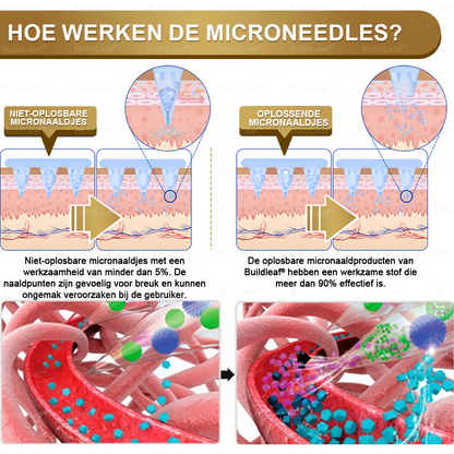 BuildLeaf® NIDDK-Tirzepatide Afslank & Gezondheid Nano Microneedle Patch