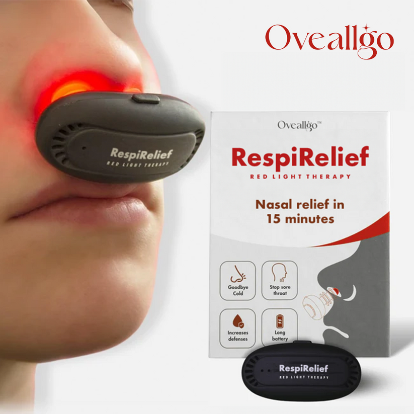 RespiRelief rood licht neustherapie-instrument