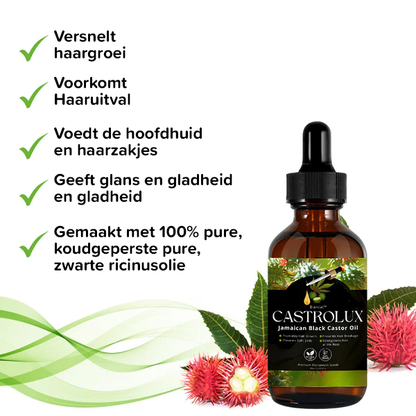 CastroLux Jamaicaanse zwarte ricinusolie