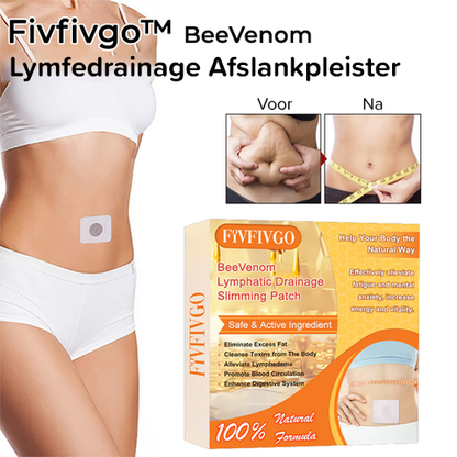 BeeVenom Lymfedrainage Afslankpleister (1 Doos / 7 Lapjes)