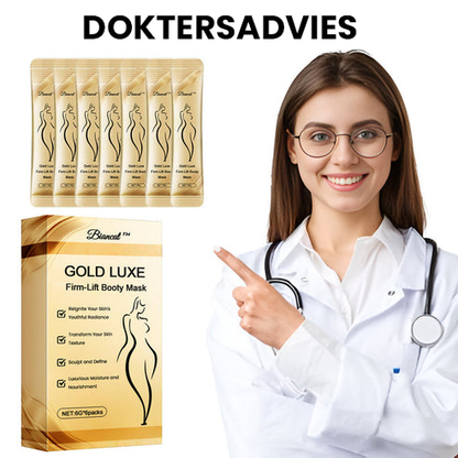 Goud Luxe stevig liftend buitmasker