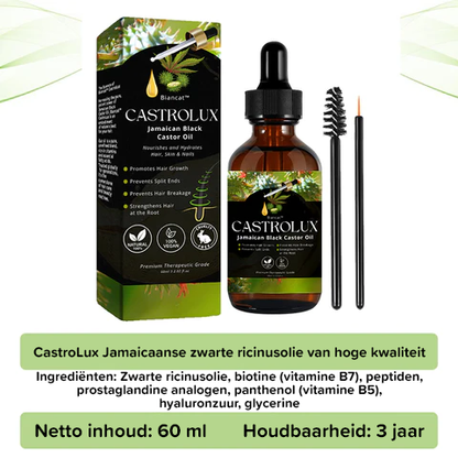 CastroLux Jamaicaanse zwarte ricinusolie