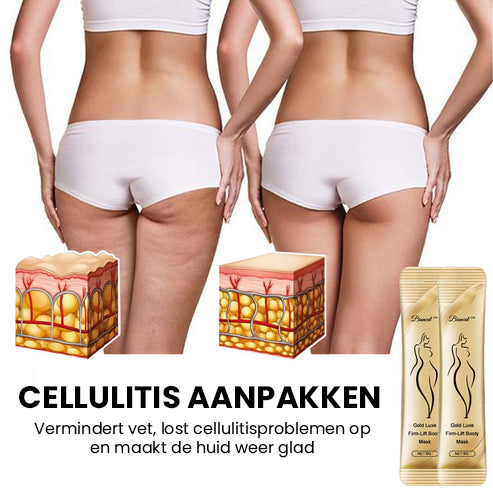 Goud Luxe stevig liftend buitmasker