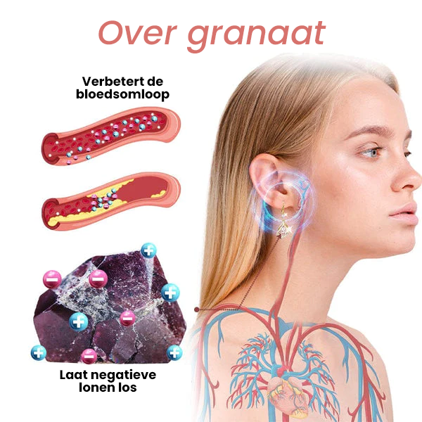 Lymfestroom Magnetogen Oorbellen