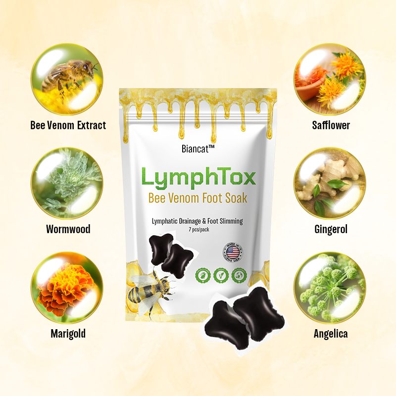 LymphTox Bijengif voetbad (7 stuks per verpakking)