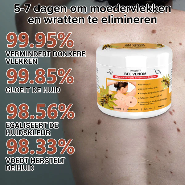 bijengif-mol- en wrattenbehandelingscrème