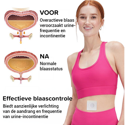 Anti-incontinentiepleister voor blaascontrole (6 pleisters per doos)