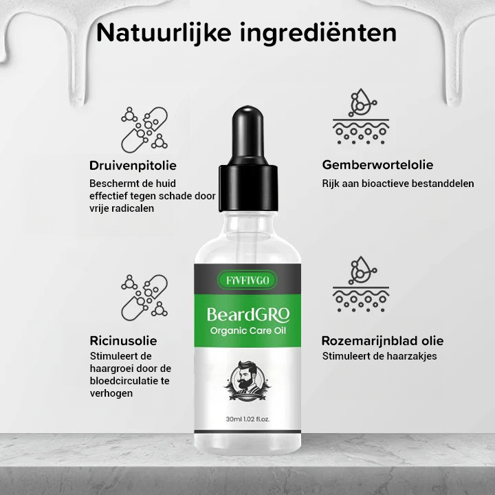 BeardGRO Biologische verzorgingsolie