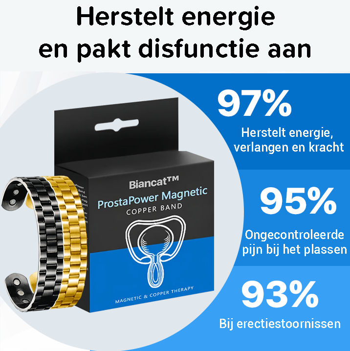 ProstaPower magnetische koperen band