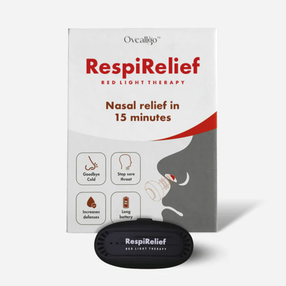 RespiRelief rood licht neustherapie-instrument